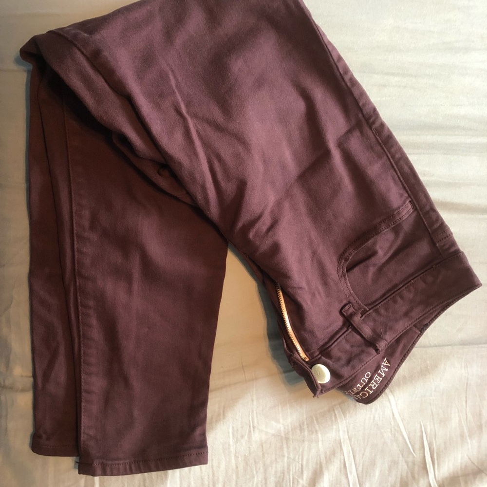 America Eagle High Rise Jegging Crop